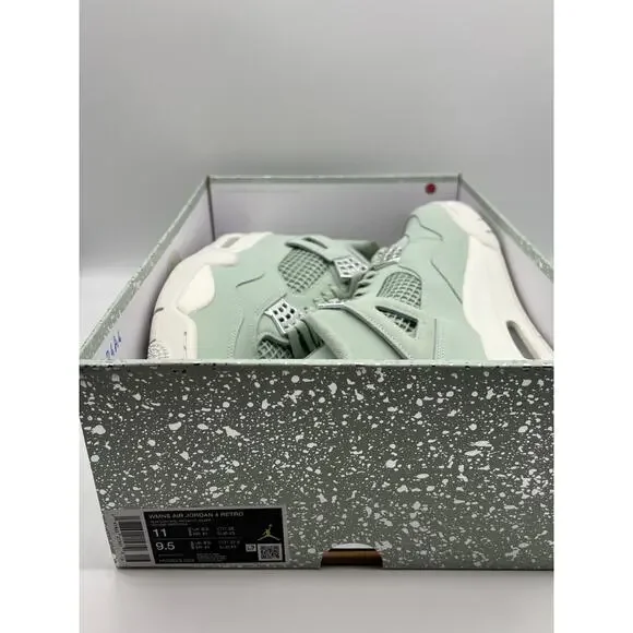 Jordan 4 Retro Seafoam Sail Women's Size 11 HV0823-003 New. - Picture 7 of 16